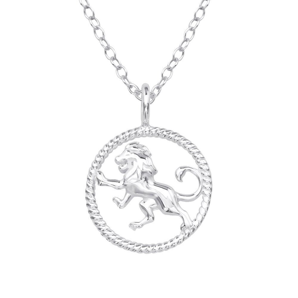 Silver Plated Leo Necklace